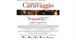 Desktop Screenshot of caravaggio.trapaniwelcome.it